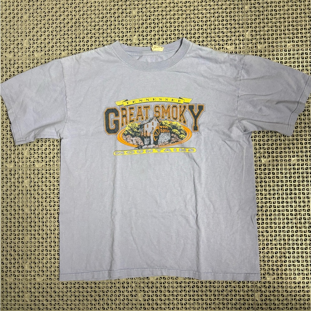Vintage 90’s Great Smoky Mountains Nostalgic Graphic T-Shirt